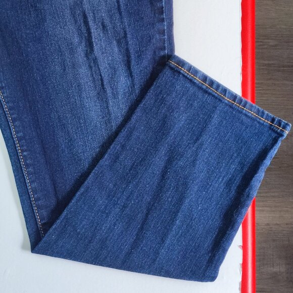 Signature by Levi Strauss Jeans modern skinny women's size W34/L32 dark blue - Picture 10 of 15